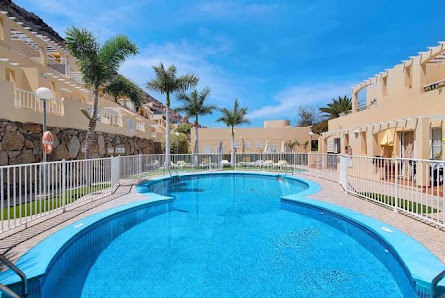 Apartamento de vacaciones 'Mangueros Suite 18 Puerto de Mogán' con vistas a la montaña y piscina — 5