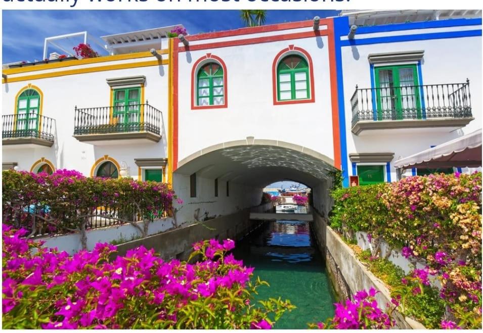 Arguineguin 2bedrooms piscina swimming pool apartment — 3