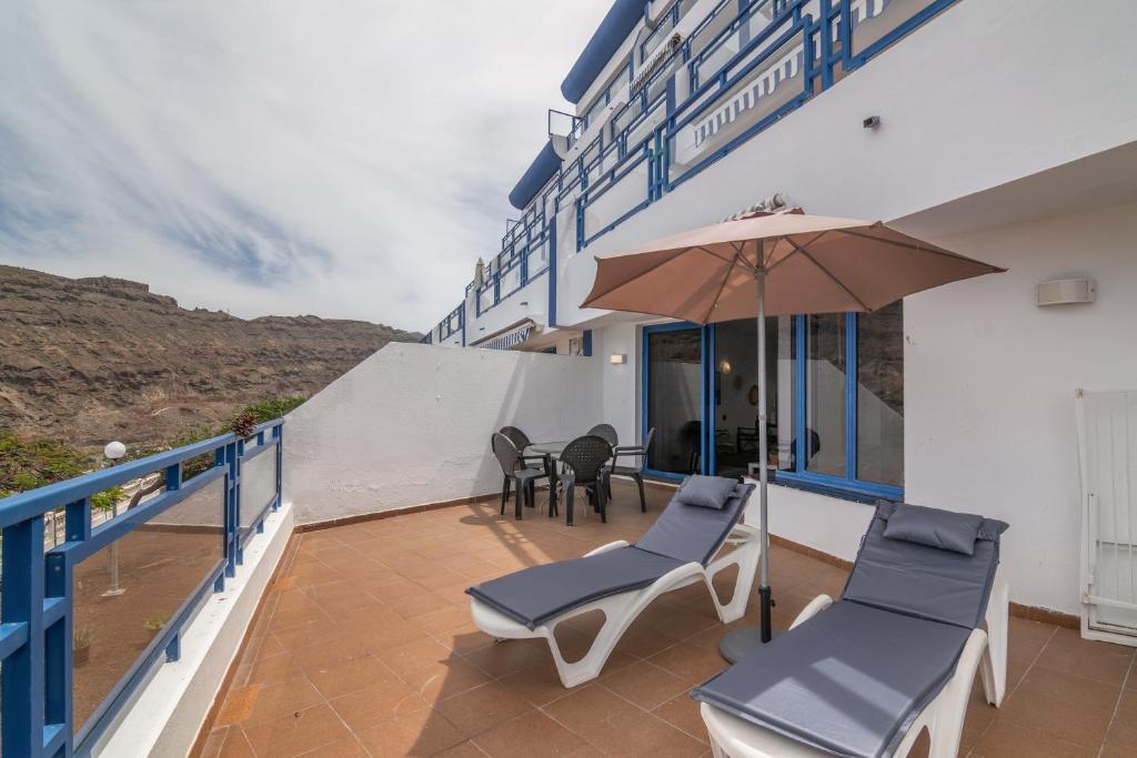 Casa de vacaciones 'Taurito Big Terrace' con vistas al mar, piscina compartida y Wi-Fi — 4