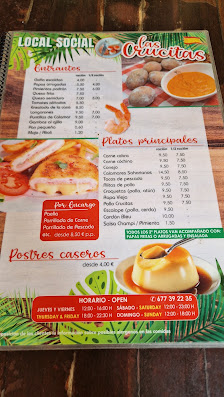 local social las crucitas — 2