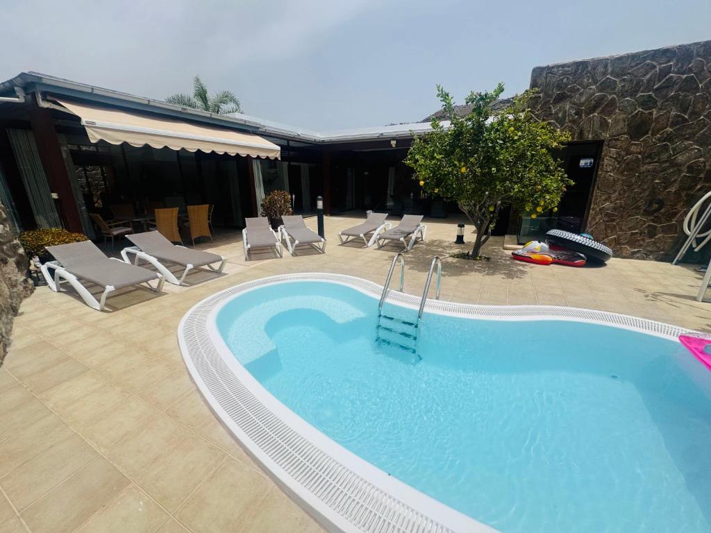 Zen Villa Anfi Tauro Golf Lago Piscina — 1